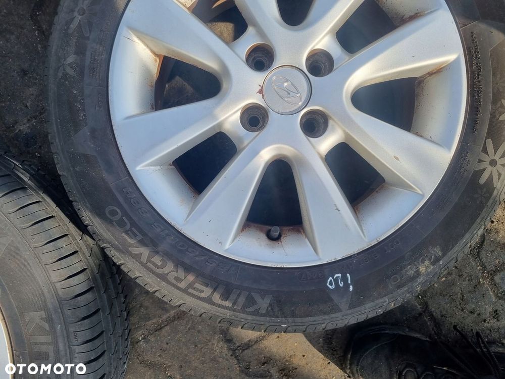 Koła Felgi aluminiowe Hyundai I20 I Lift 15" cali 185/60R15 - 4