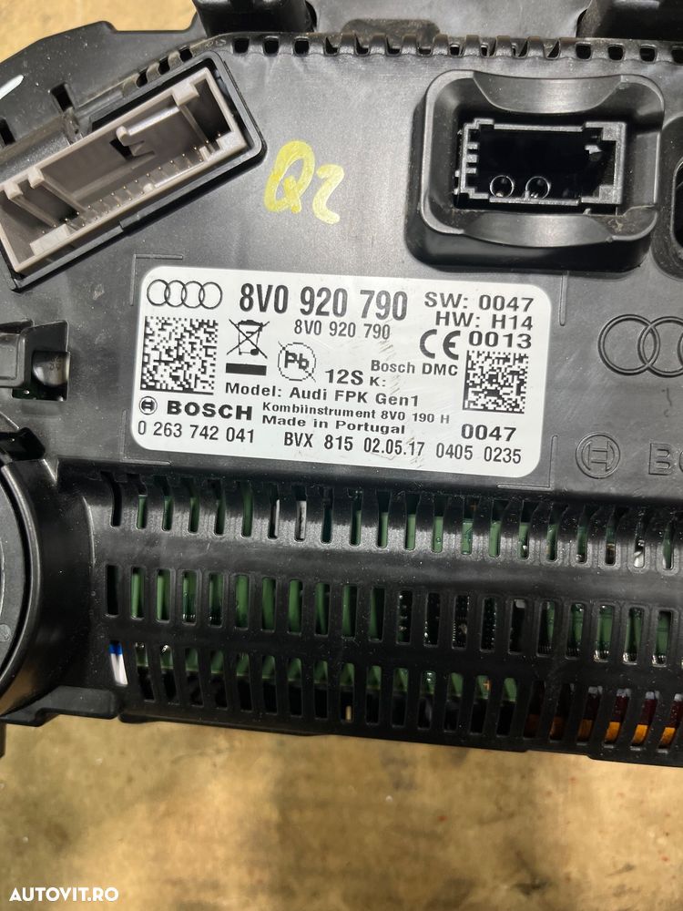 Ceasuri bord virtuale 8V0920790 audi A3 S3 Rs3 2017 - 4
