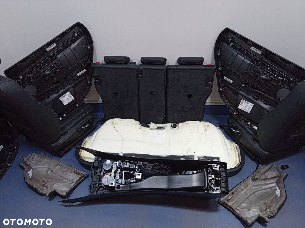 BMW 3 GT F34 FOTELE KANAPA BOCZKI KOMPLET DAKOTA SCHWARZ LCL8 - 7