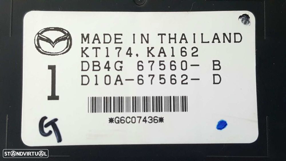 MÓDULO ELETRÓNICO MAZDA CX-3 STYLE - 8