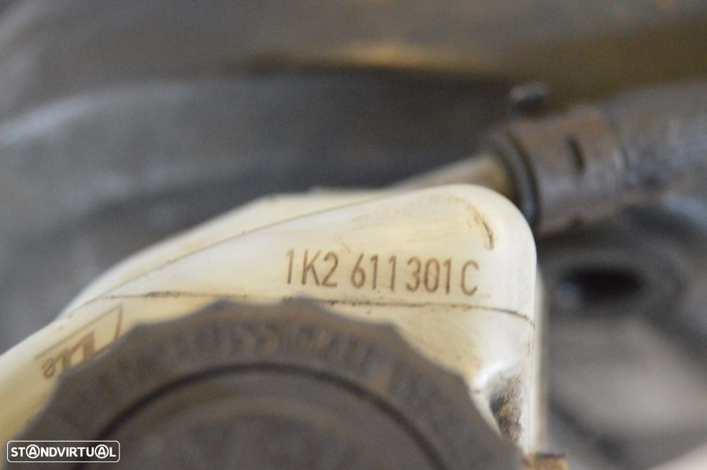 SERVOFREIO SERVO FREIO BOMBA DEPOSITO RESERVATORIO LIQUIDO TRAVÕES 1K2614105AH 1K2614105 1K2611301C 1K2611301 SEAT ALTEA II 2 MK2 5P 5P1 2.0 TDI 140CV BMM LEON 1P GOLF V 5 MK5 1K 1K1 - 5