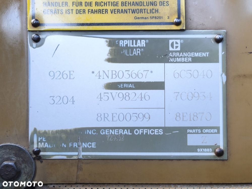Caterpillar 926E - 6