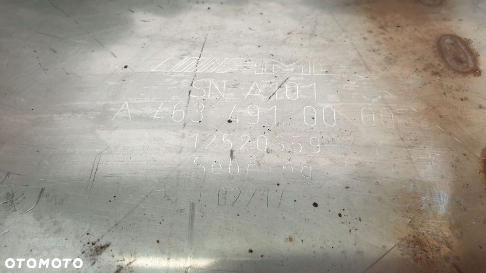 mercedes g-klasa w463 amg wydech tłumik końcowy lewy prawy - 3