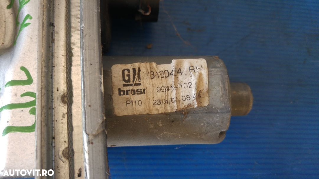 macara cu motoras dreapta spate opel astra h 13100424 - 2