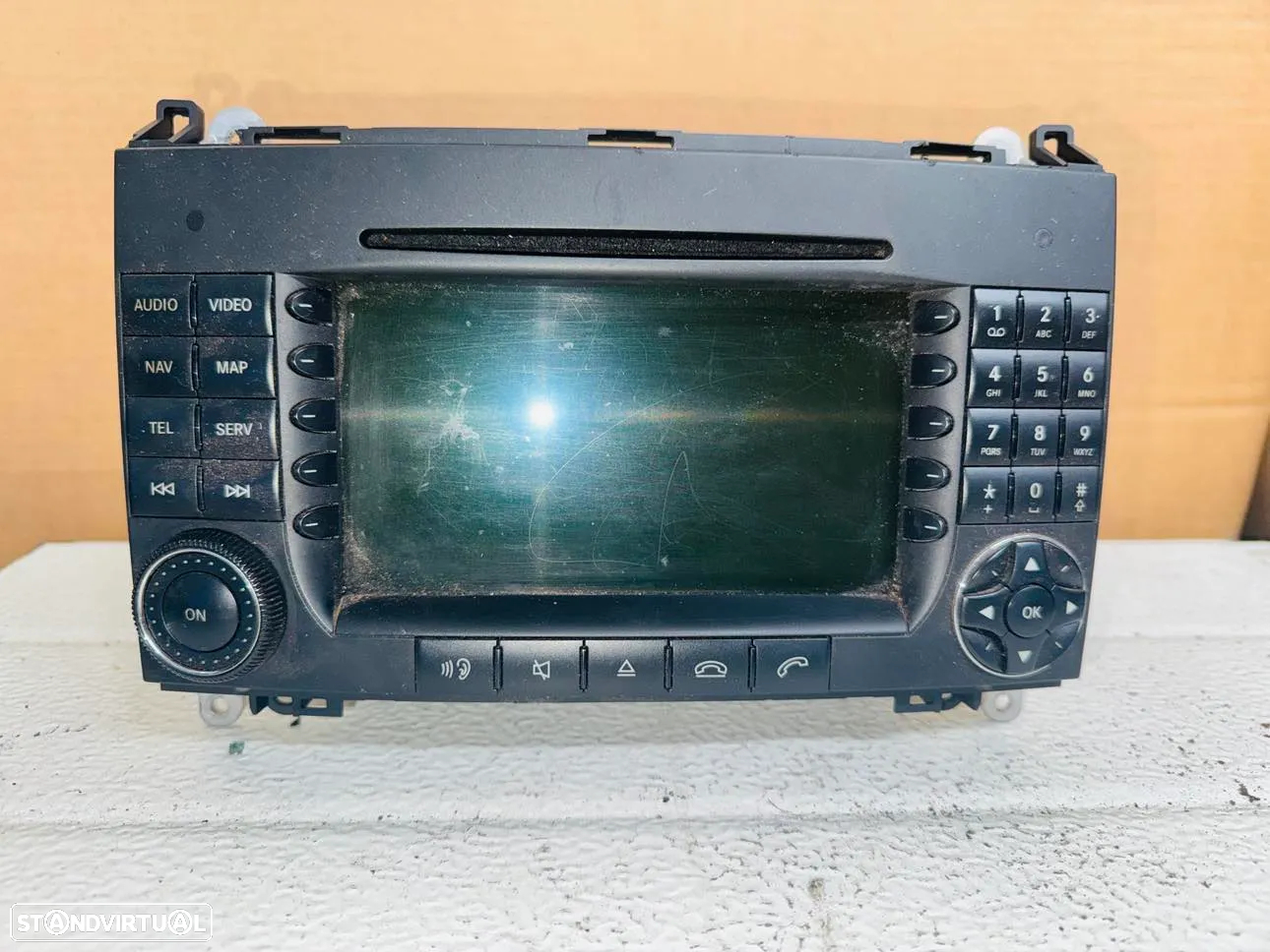 Auto Rádio Mercedes A W169 / Mercedes B W245 - 2001 / 2012 - 2