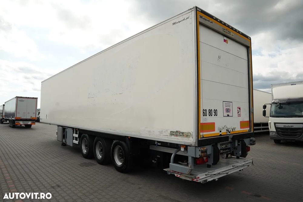 Chereau / REFRIGERAT / TRANSPORT VECTOR 1950 MT / MULTIMEMBRE / AXĂ RIDICATĂ / RIDICARE 2.500 KG / OBLOANĂ - 3