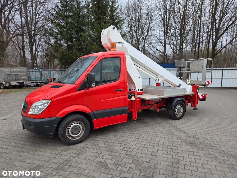 Mercedes-Benz Sprinter 313CDI - 22 m - Ruthmann TB 220 Podnośnik koszowy Zwyżka Wumag Palfinger GSR Multitel