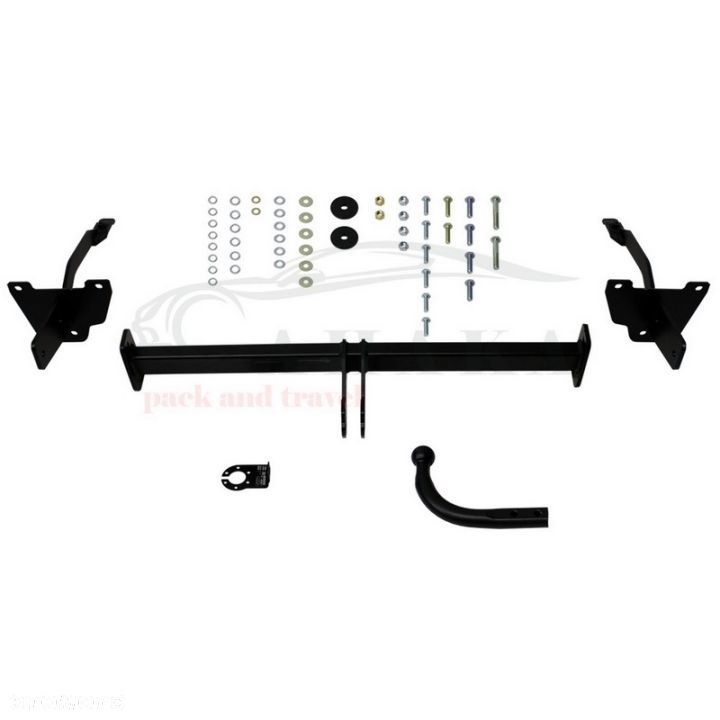 Hak Holowniczy Odkręcany Do Fiat Doblo, Doblo Maxi Od 2015 - 4