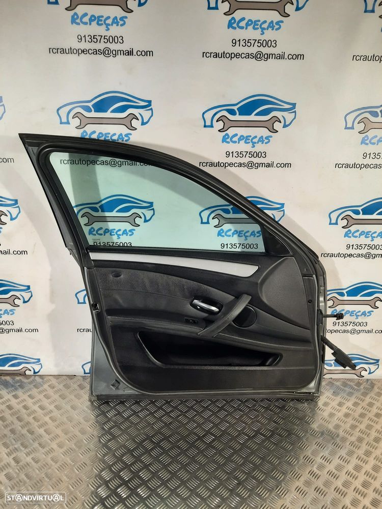 PORTA PORTAS FRENTE FRONTAL ESQUERDA BMW 41517202339 7202339 BMW SERIE 5 E60 E61 FECHO ELEVADOR MOTOR PUXADOR VIDRO - 6