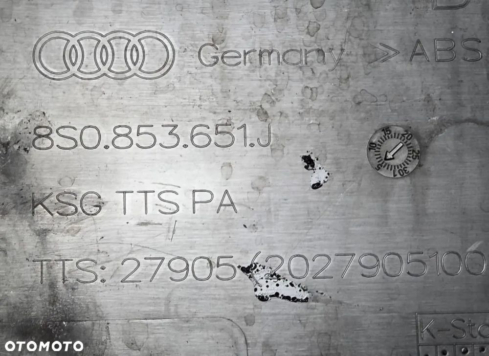 Grill Audi TTS 8S0853651J - 7