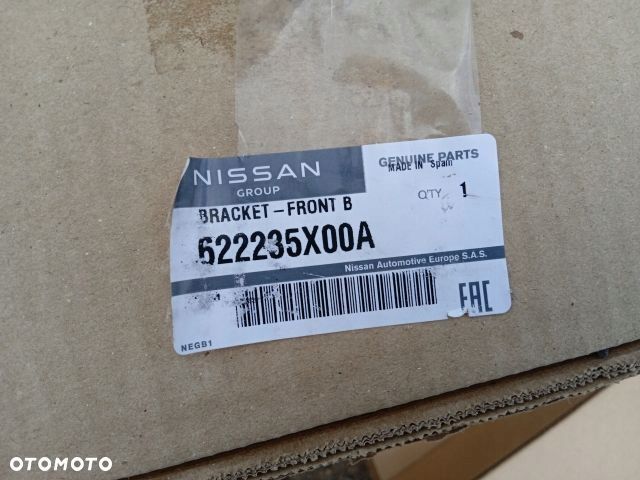 Nissan Navara D40 LIFT PATHFINDER LIFT ŚLIZG MOCOWANIE ZDERZAKA LEWY PRZÓD - 4