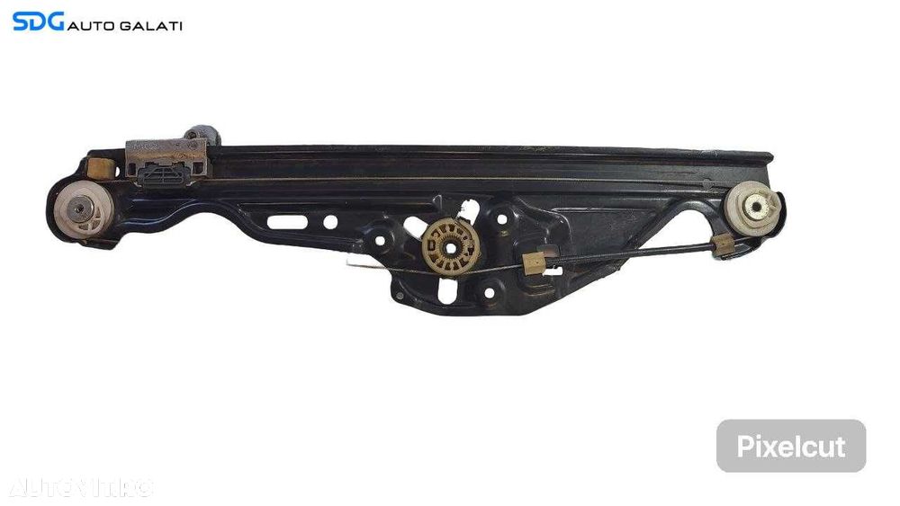 Macara Electrica pentru Geam Usa de la Portiera Dreapta Spate BMW Seria 5 E60 E61 2003 - 2010 Cod 7184744S 7184746E [L8707] - 2
