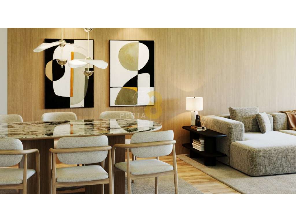 Apartamento T3 com terraço e vistas de mar inalteráveis - Gaia - Grande imagem: 4/12