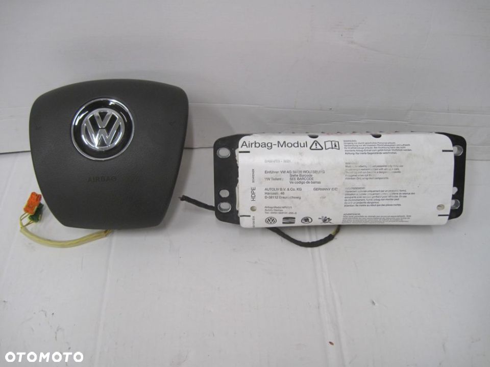 VW PHAETON LIFT 11- PODUSZKA KIEROWCA PASAŻER PASY 3D0880201DD - 3