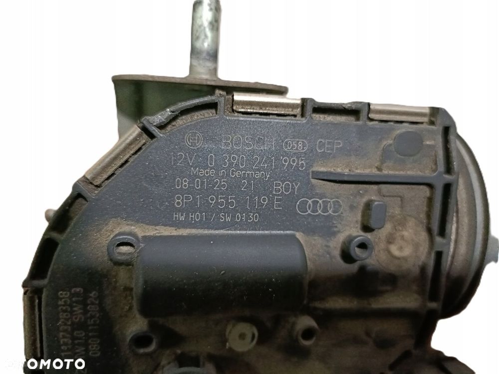 AUDI A3 8P 03-12 MECHANIZM WYCIERACZKI BOSCH 0390241995 8P1955119E * - 4