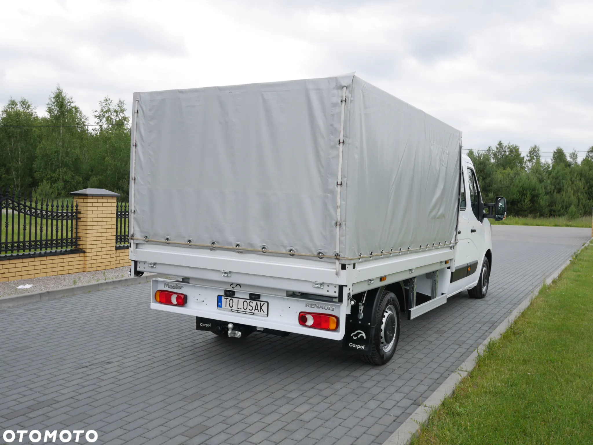 Renault Master Doka Brydadówka + Skrzynia Plandeka Salon PL - 7