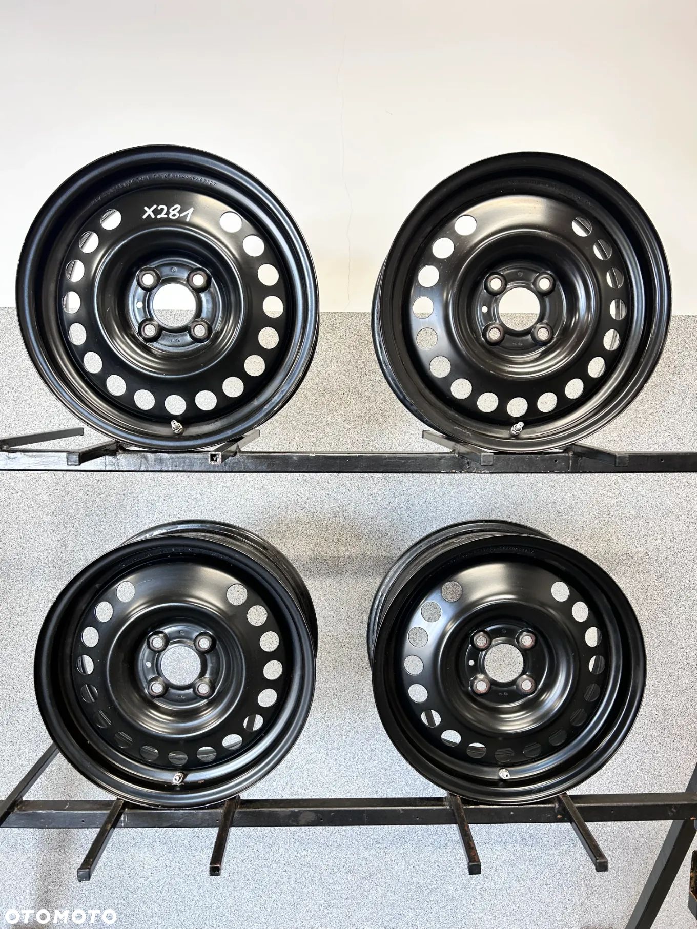 4 FELGI STAL. NISSAN MICRA K13,K14  15'' +TPMS  5,5J  ET40  4x100 - 1
