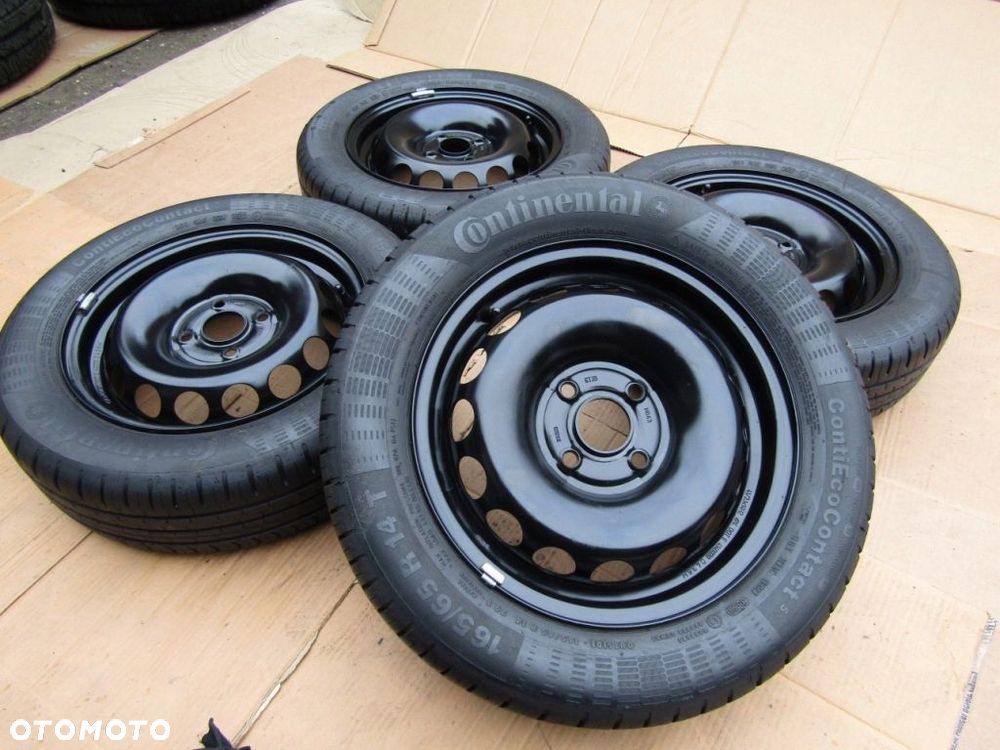 4x FELGI KOŁA 14 Citroen C1 II Toyota Aygo II Peugeot 108 OPONY 165/65 LETNIE - 7