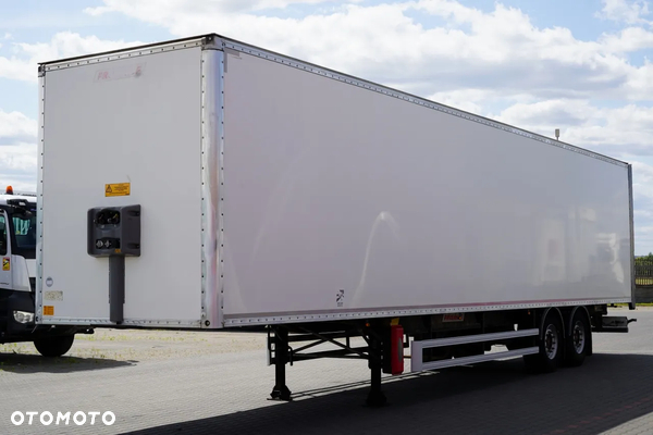 Fruehauf KONTENER / KOFFER / OSIE SAF / 2 OSIE   / MOCNA PODŁOGA: SZYNA DESKA
