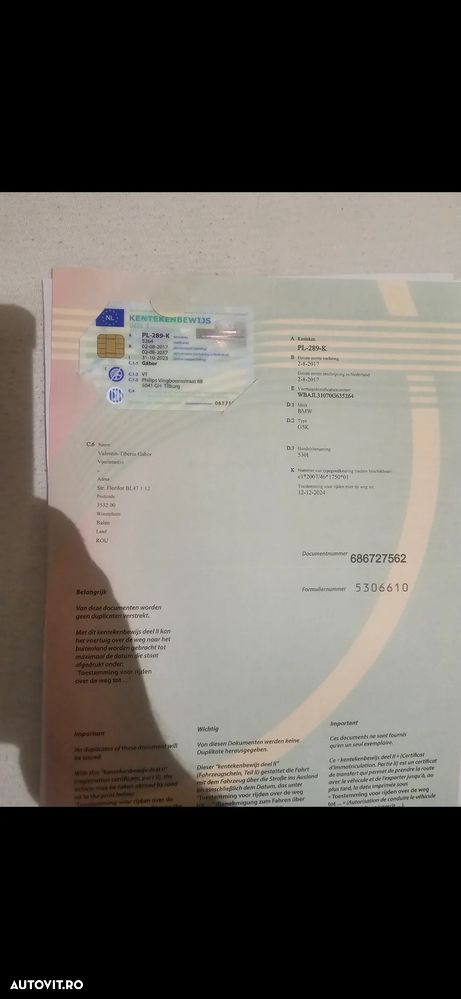 BMW Seria 5 530i Aut. Sport Line - 25