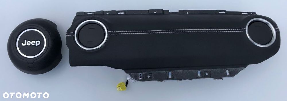 JEEP WRANGLER JL AIRBAG PODUSZKA POWIETRZNA KIEROWCY PASAŻERA ZAŚLEPKA DESKI PASY PAS naprawa Raz2 ! - 6
