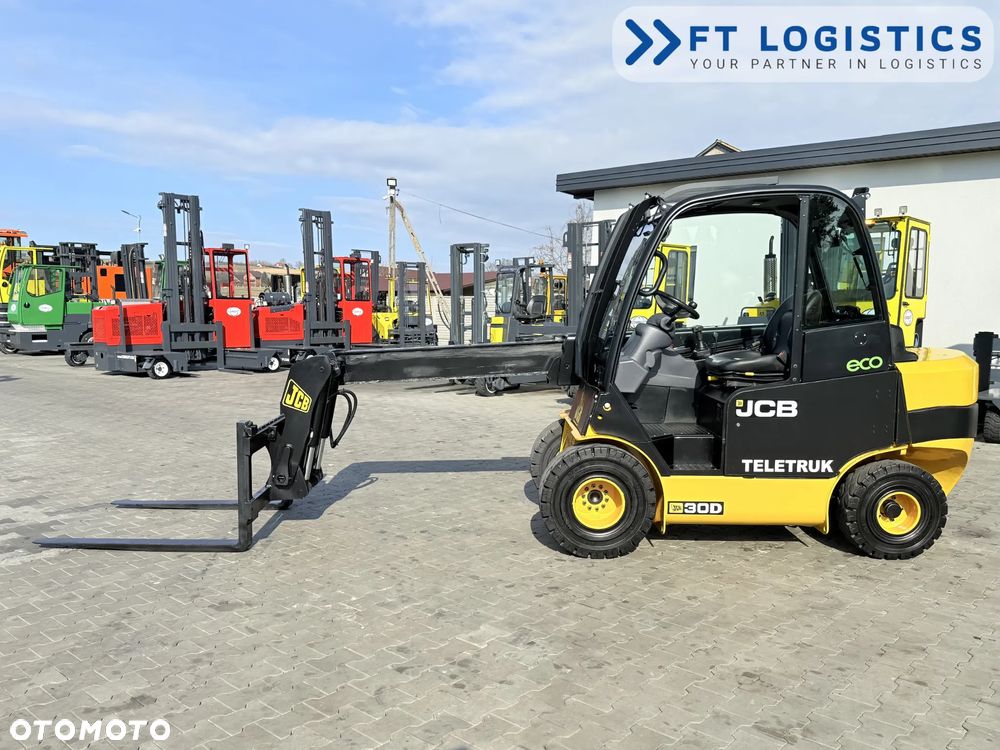 JCB WÓZEK TELESKOPOWY JCB TLT30D / KABINA / 2018 ROK / PRZESUW BOCZNY / NOWE OPONY - 25