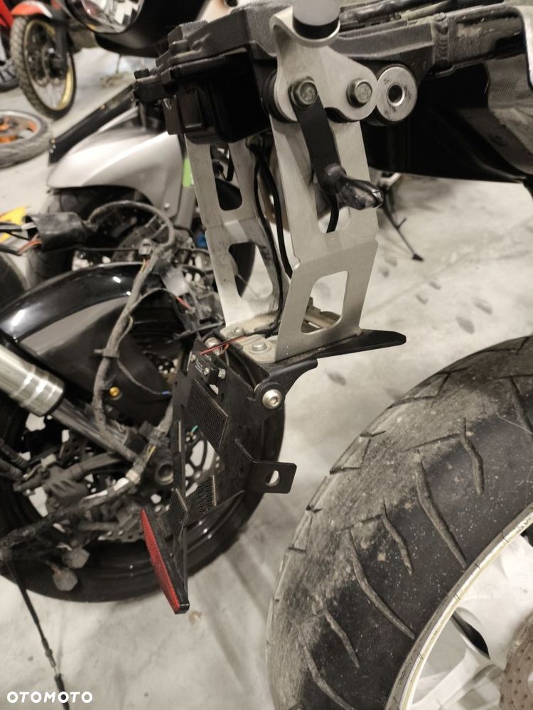 Kawasaki ZX 6 R mocowanie tablicy uchwyt kierunki 05-06 - 7
