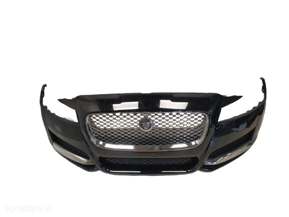 JAGUAR XF X260 ZDERZAK PRZÓD PRZEDNI KOMPLETNY 4XPDC SPRYSKIWACZE GRILL ATRAPA CHŁODNICY ZNACZEK ORYGINAŁ - 1