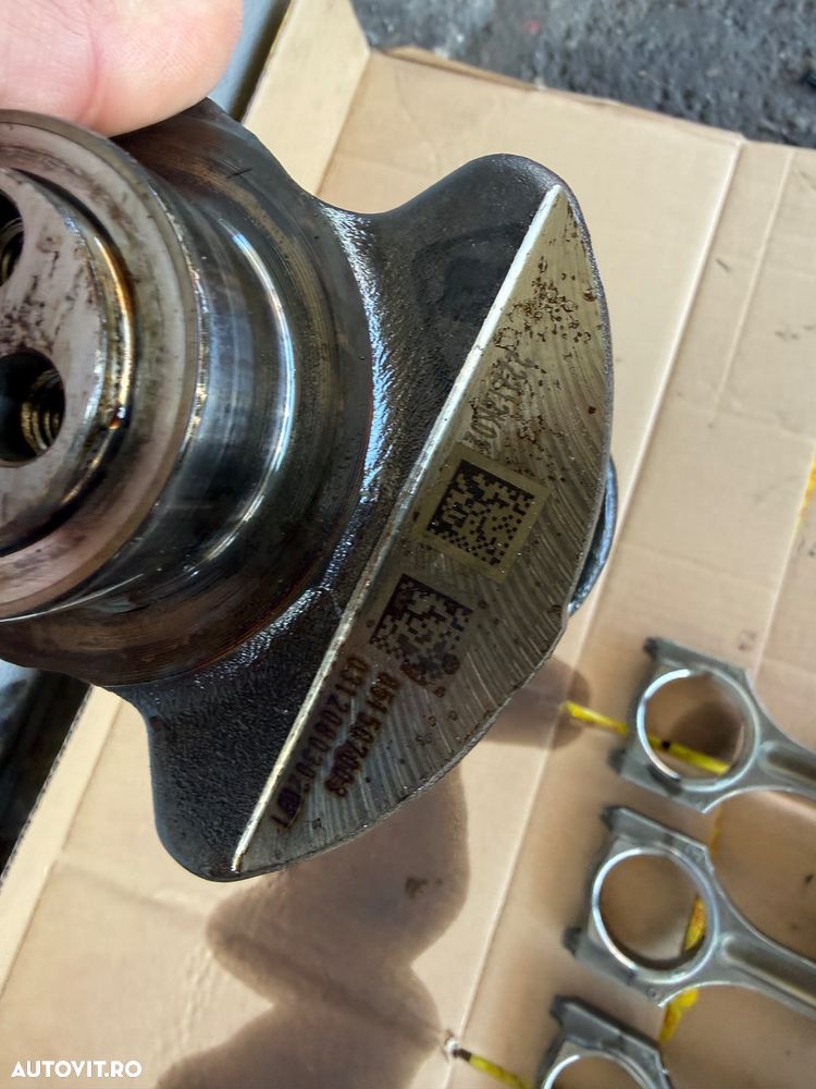 Vibrochen (Arbore Cotit) Original BMW N47 / B47 + Cuzineți (Cota Standard) - 3