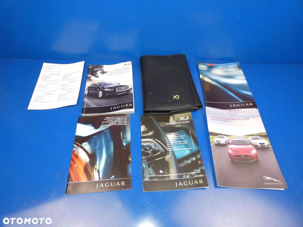 JAGUAR XJ X351 INSTRUKCJA OBSŁUGI ETUI KSIĄŻKA - 1