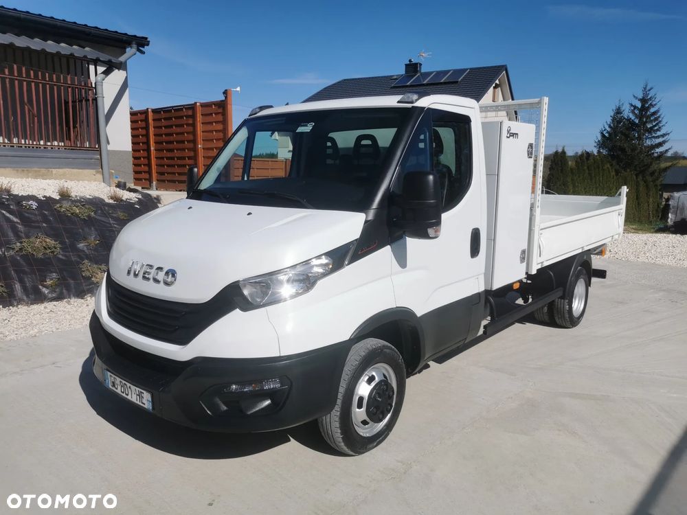 Iveco Daily 35-160 kiper Hak klima 3.0-160KM bliźniak 35C16 wywrotka - 16