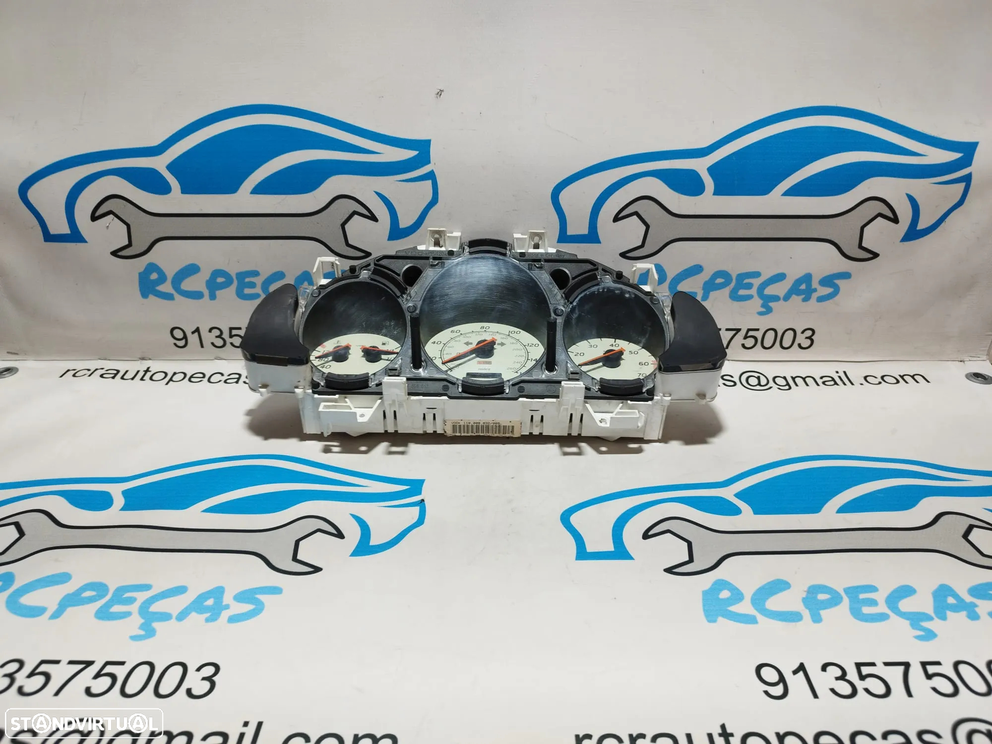 QUADRANTE MOSTRADORES PAINEL INSTRUMENTOS ORIGINAL MERCEDES SLK R170 1705402511 - 4