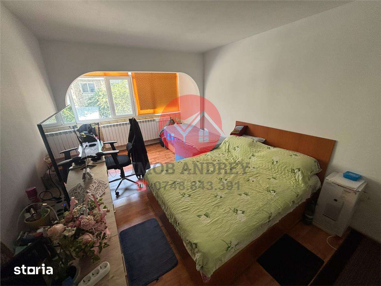 Apartament 2 camere, etaj 1, Vest, mobilat, 47 mp — fotografia 2