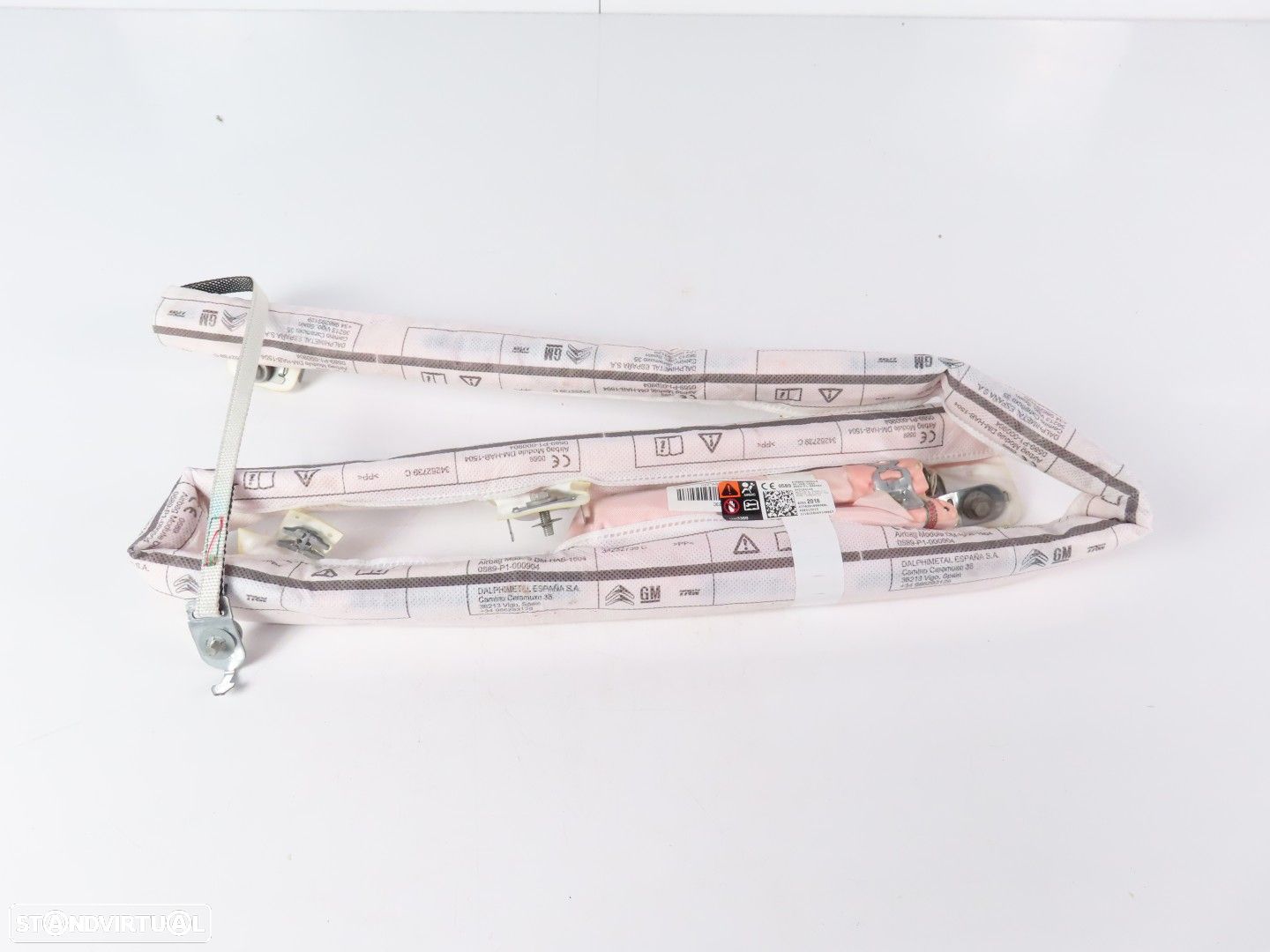 Airbag Cortina Esquerdo Usado / Original OPEL CROSSLAND X (P17) 3552018 - 1