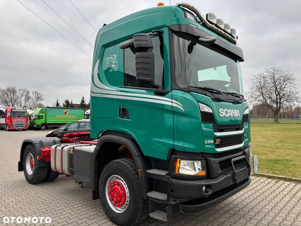 Scania G 500 XT  4x4 stały napęd , hydraulika do wywrotu, na poduszkach , stan TOP , sprowadzona z Niemiec, serwisowana , - 5