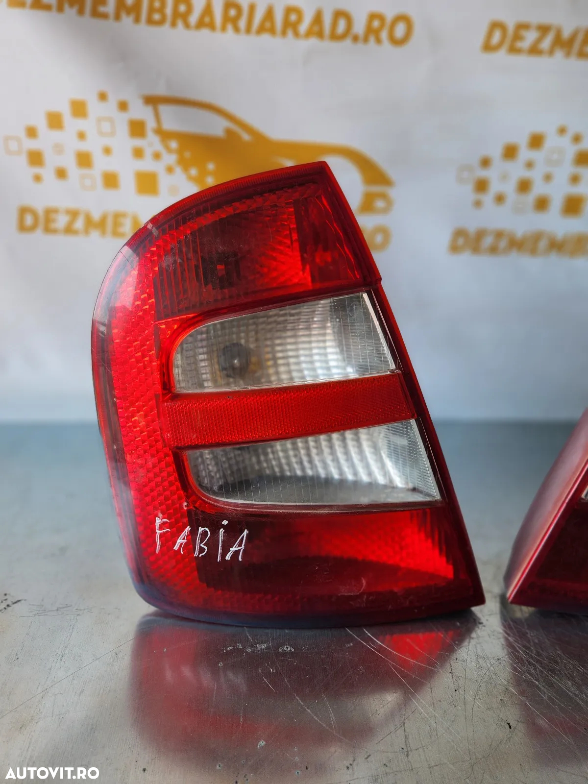 Stopuri Lampa Stop Tripla Stanga Dreapta Skoda Fabia 1 Hatchback - Dezmembrari Arad - 4