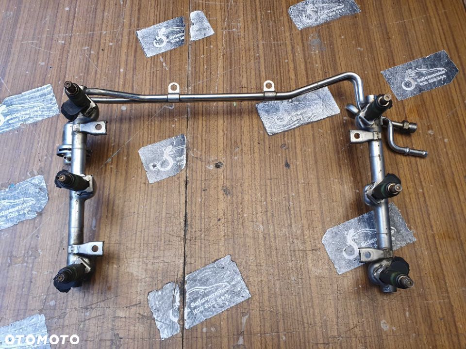 Listwa Paliwowa Wtryskowa Wtryski Komplet 3.0 V6 ASN Audi A4 B6 A6 VW - 4