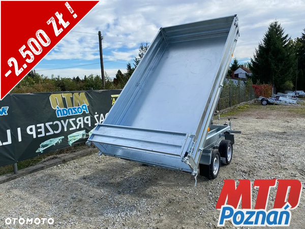 Neptun 322x171x35cm | DMC 3,5T | N35-322 2 KIPPER | SPAWANA PRZYCZEPA WYWROTKA | NAJWYŻSZA JAKOŚĆ | MOCNY SIŁOWNIK | ŁATWE PODNOSZENIE | DOSTAWA | RATY | LEASING |