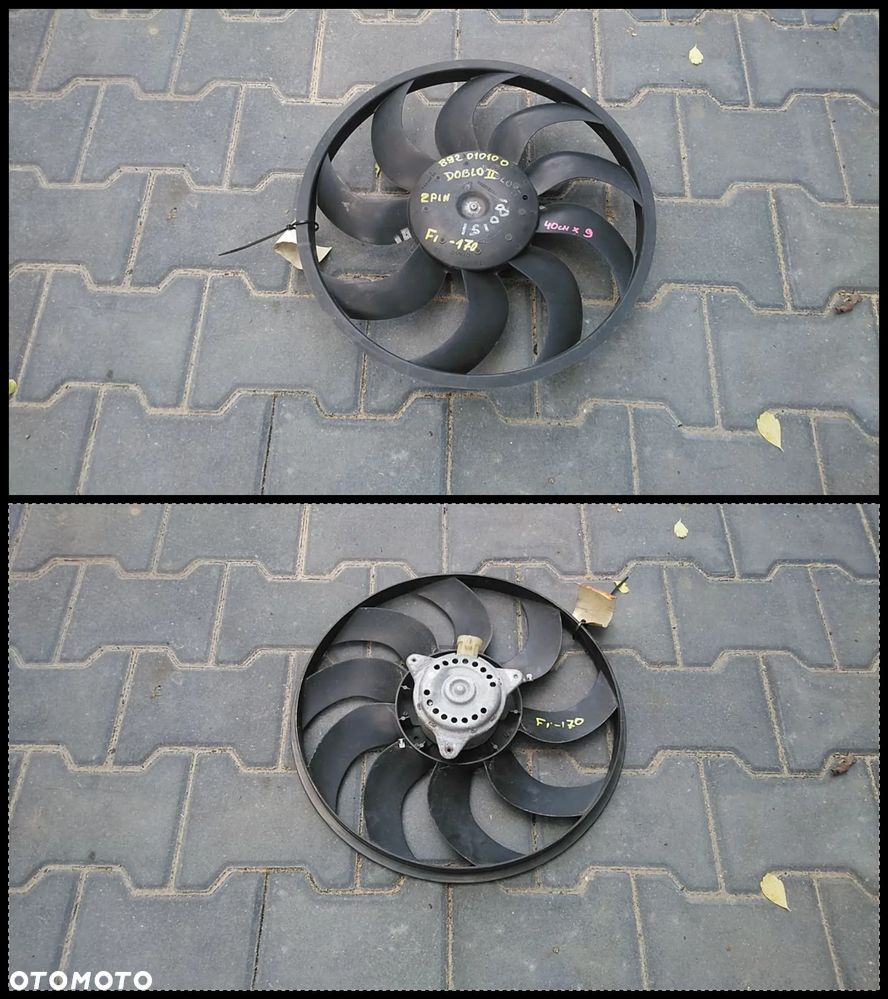 WENTYLATOR CHŁODNICY FIAT ALFA ROMEO IVECO POLONEZ - 24