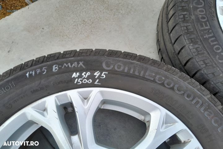 Jante aliaj cu anvelope 15 - set 195 /60 R15 6JX15H2 / ET37.5 / HL465 - 1