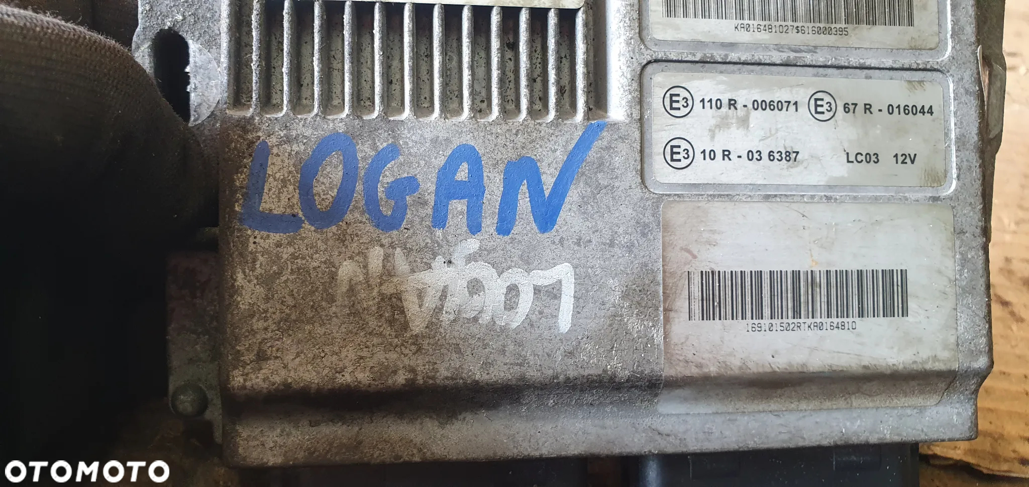 Moduł sterownik gazu Dacia Logan II 0.9 TCE 616000395 - 8