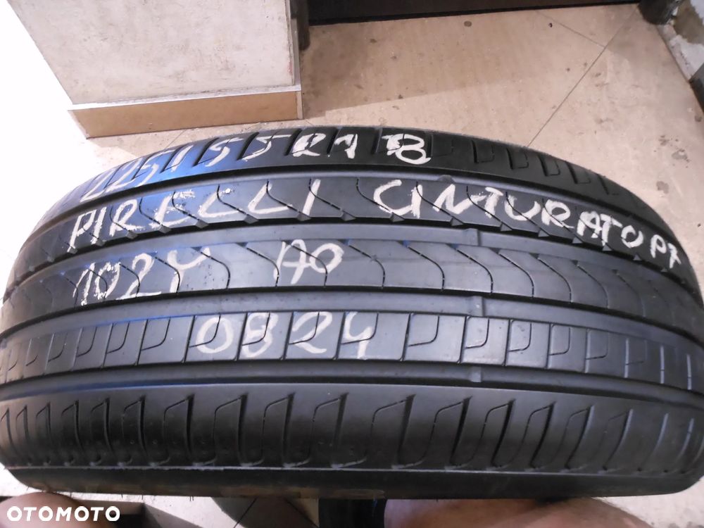 Opona pojedyńcza 225/55r18 pirelli cinturato p7 AO 7mm lato