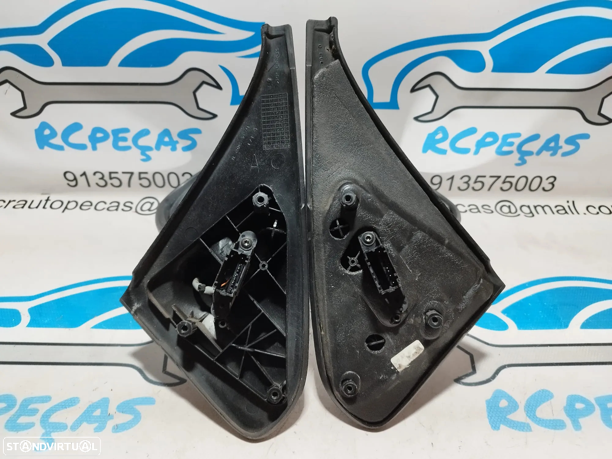 ESPELHO RETROVISOR ESQUERDO DIREITO RENAULT CLIO II 2 MK2 8200163300 8200163302 ELETRICO AQUECIDO ESPELHOS RETROVISORES - 6