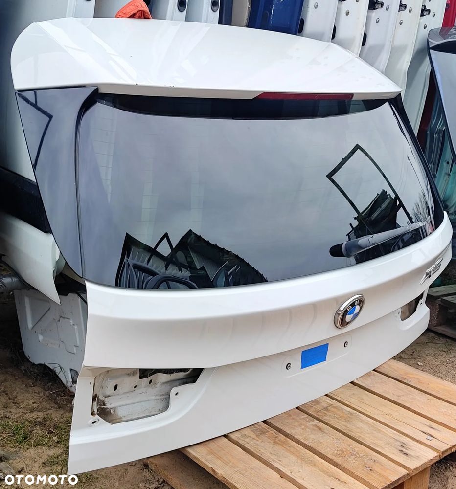 Klapa Bagażnika Tył Tylna Biała BMW X5 F15 Z Kamerą Cofania - 2