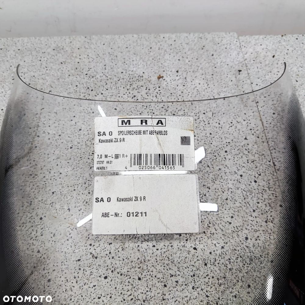 Szyba, szybka, owiewka przód MRA Kawasaki ZX9R ZX-9R - 7