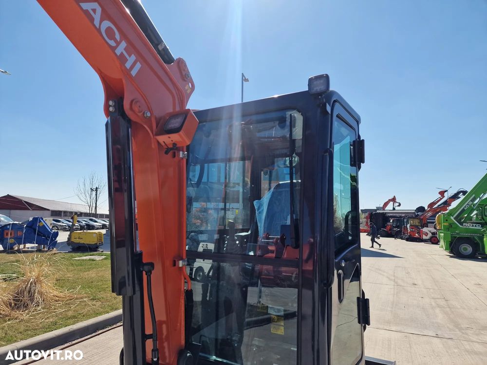 Hitachi 2,8t, PROTMOTIE-CUPLA RAPIDA+3 cupe, ZX26U-6, 2025, Instalatia picon, Grantie 2 ani, Posibilitate leasing 5 ani-PROMOTIE 36.500 EUR+Tva - 21