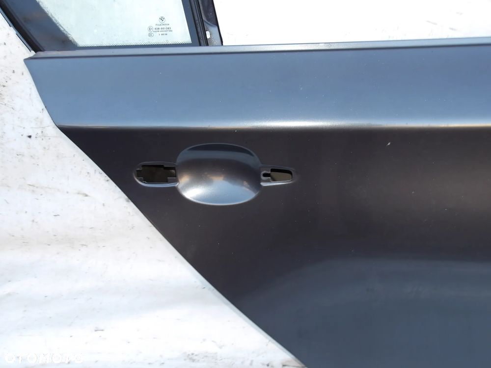 DRZWI PRAWE TYŁ TYLNE BMW E87 SPARKLING GRAPHITE PIERWSZY LAKIER  W437 F-VAT - 2