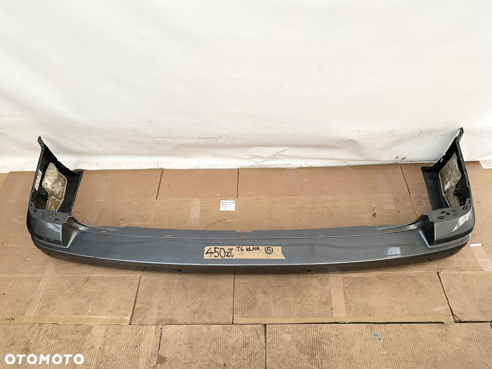 VW T6 T6.1 MULTIVAN CARAVELLA Lift 19- Zderzak tył tylny 6X PDC SZARY LR7H - 1