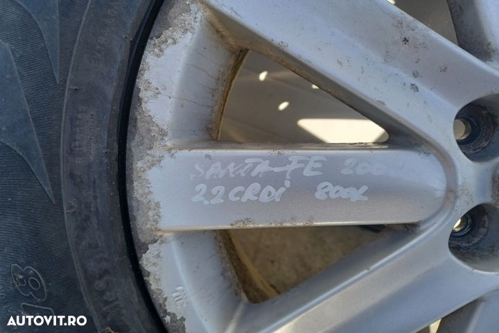 Jante aliaj cu anvelope 18 - set 235/60 R18 Hyundai Santa Fe CM [2006 - 4