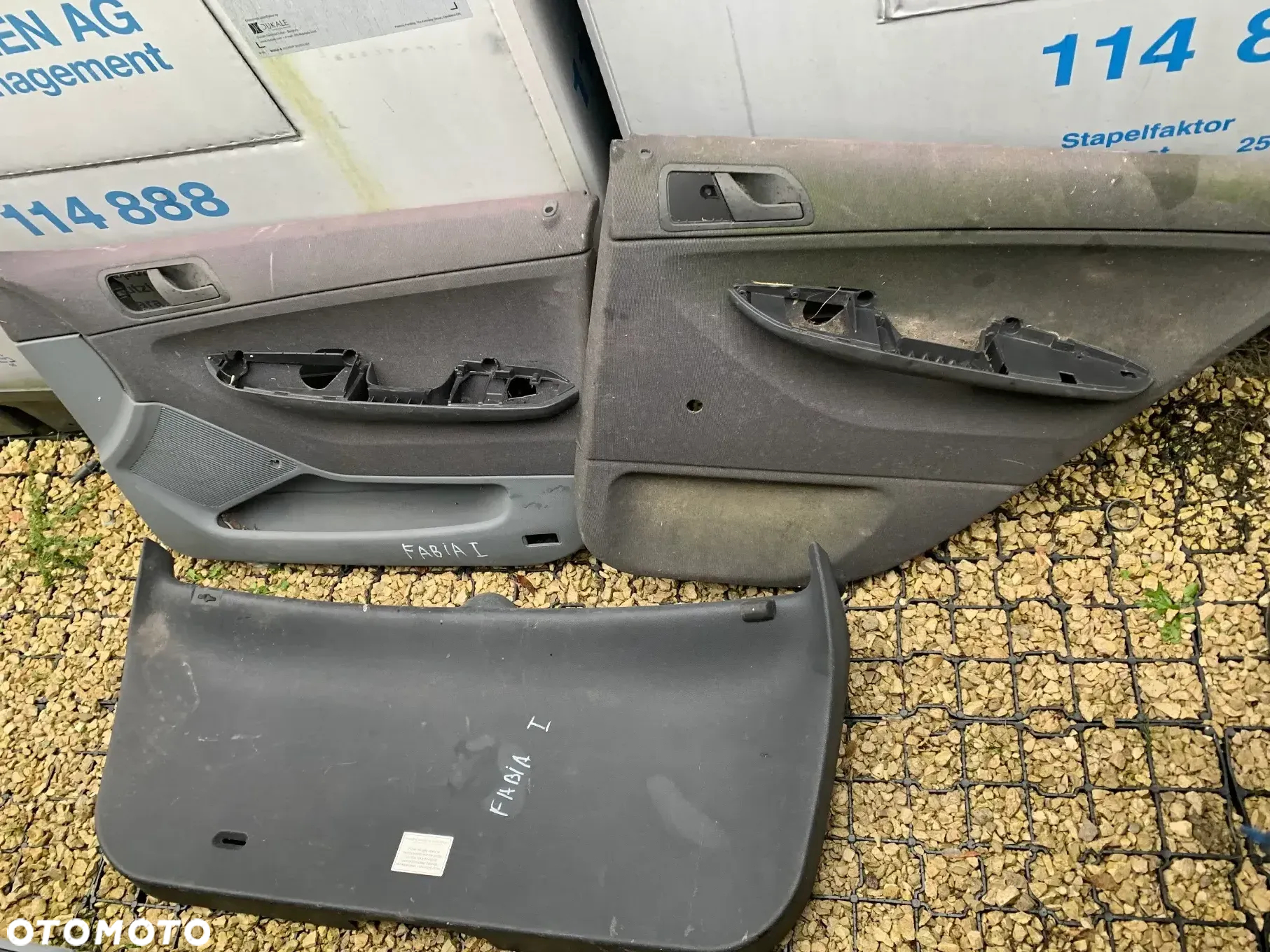 PLASTIK MIX POJAZDU: SKODA FABIA I 2001 ROK - 2